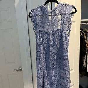 Free People purple lace dress